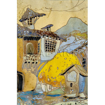 РЕПРОДУКЦИИ НА КАРТИНИ Пейзаж  (1919)